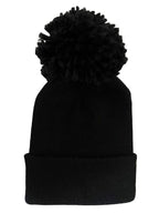 Baby's First Hat, Black Pom