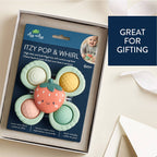 *NEW OPTION* Itzy Pop & Whirl™ - Bath + Travel Toy - Strawberry