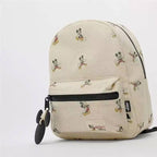 Mickey Mouse Cartoon Kids Backpack Fun Floral Design