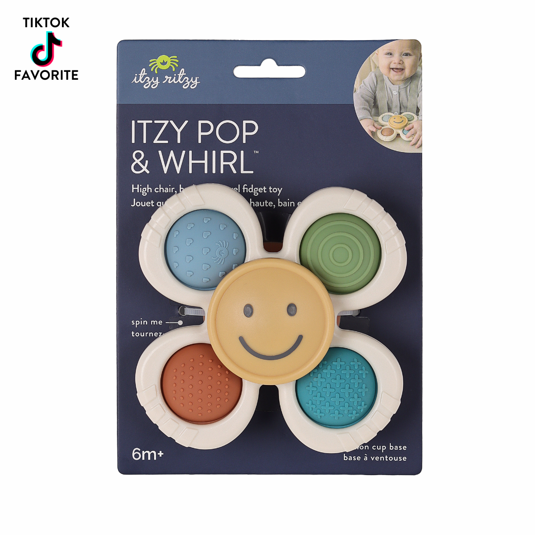 *NEW OPTION* Itzy Pop & Whirl™ - Bath + Travel Toy - Strawberry