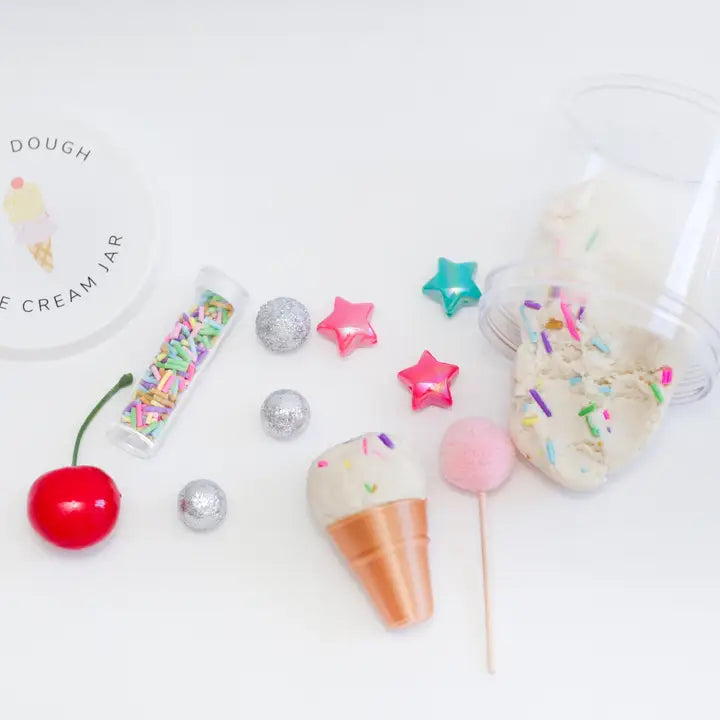 Ice Cream Sensory Dough Jar