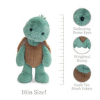 Toddy Turtle 10"H Plush Toy