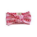 Valentine Stripe / Organic Bow