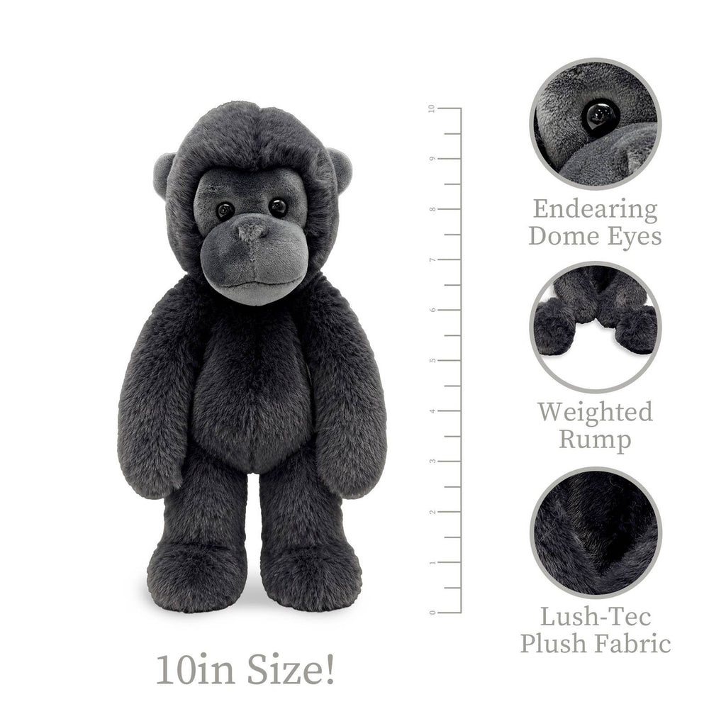 World Softest Plush Lushee 10 inch - Gaga Gorilla
