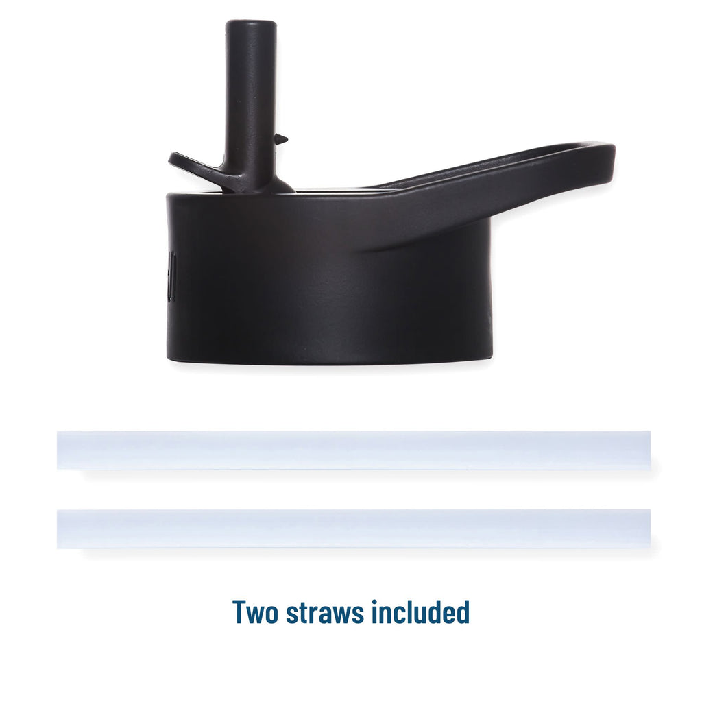 Black and White Checkered 14 oz Steel Water Bottle