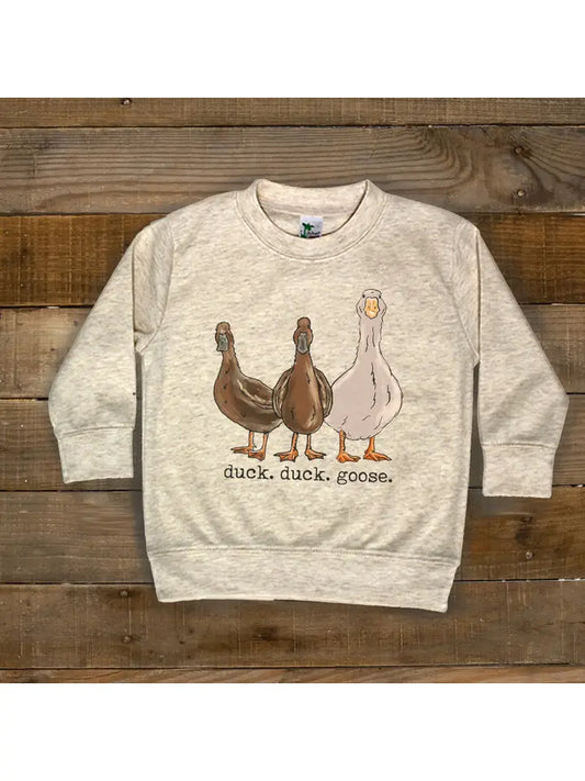 "Duck Duck Goose" Kid Clothing Farm Country Western Toddler