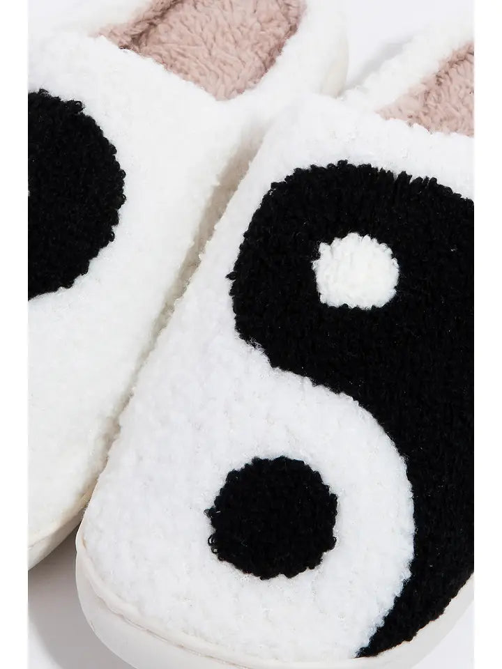 Ying Yang Slippers