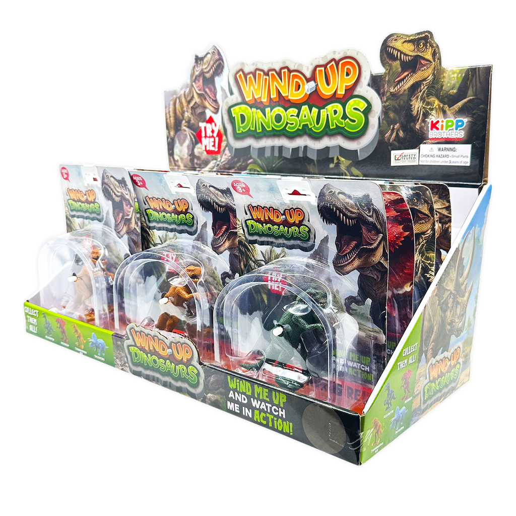 So Much Fun! Wind-Up Action Dinosaur Toy