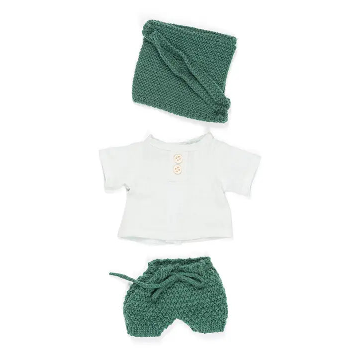 Forest Boy Doll Outfit Set 12 5/8" Inch