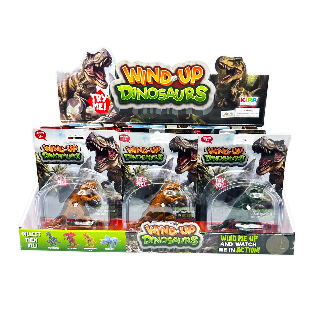 So Much Fun! Wind-Up Action Dinosaur Toy