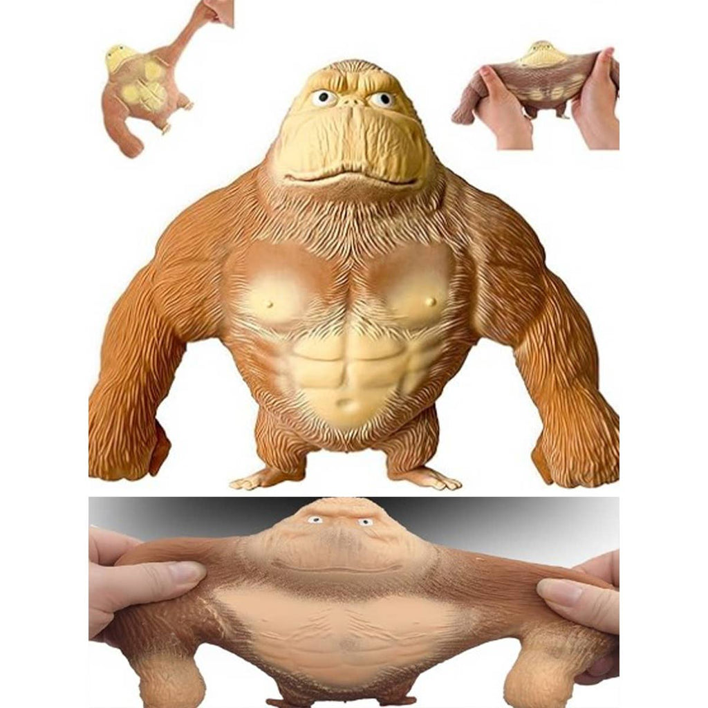 Stretchy Glue-Sand Filled Rubber Gorilla