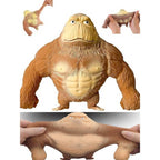 Stretchy Glue-Sand Filled Rubber Gorilla