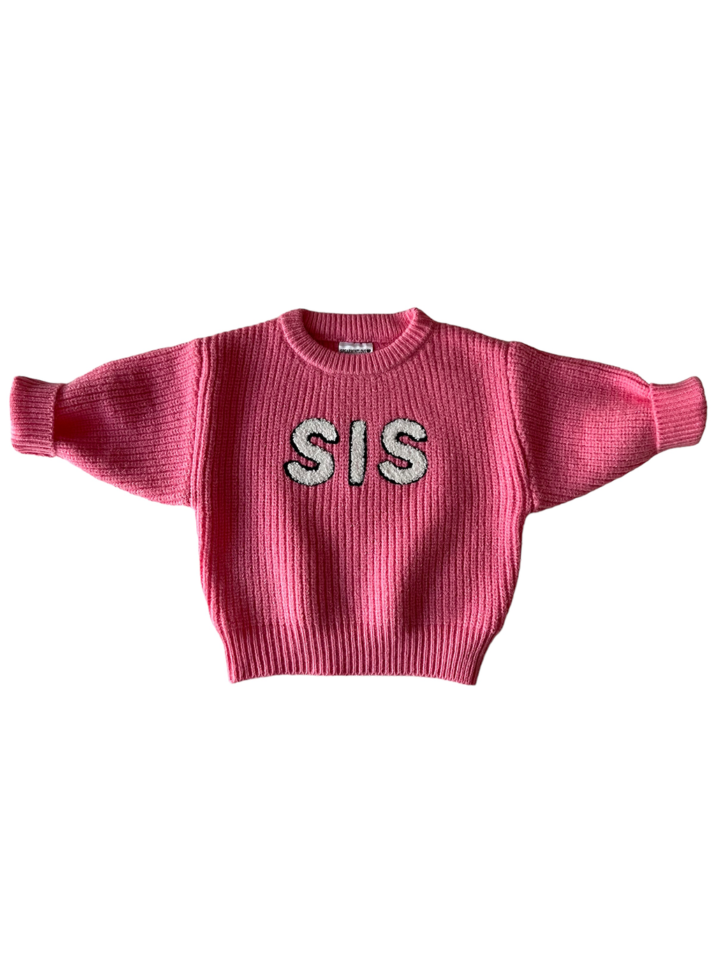 Sis Knit Sweater, Bubblegum