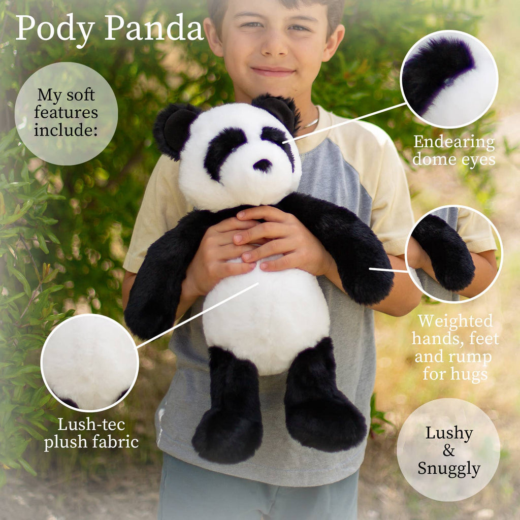 World's Softest Lushee 16 inch Pody Panda Plush Toy for Kids