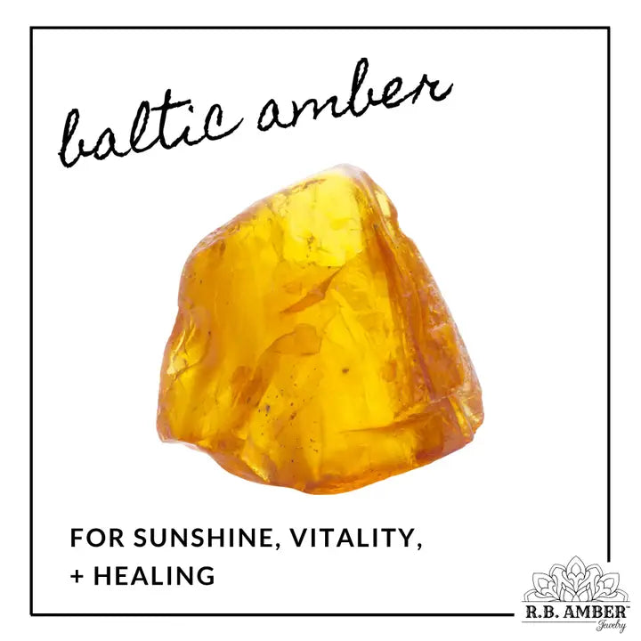 Rainbow Baltic Amber Necklace