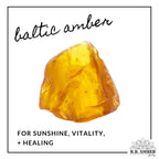 Rainbow Baltic Amber Necklace