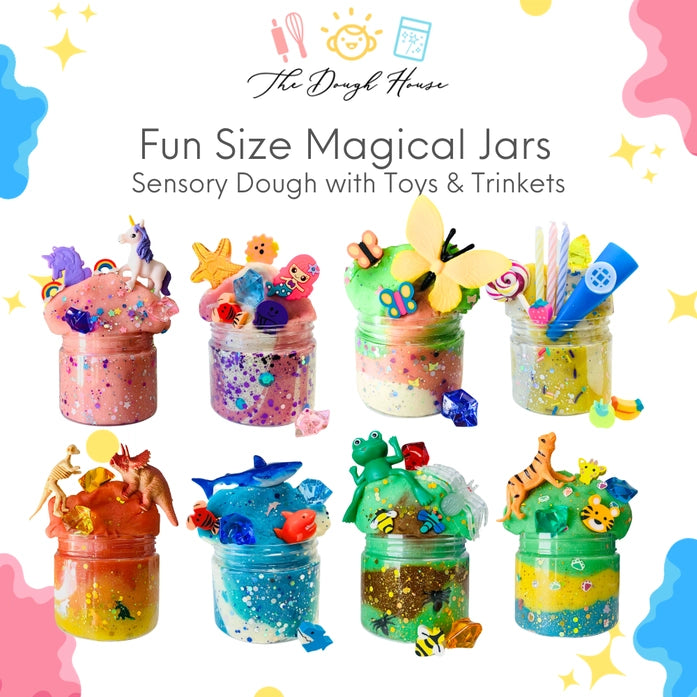 Fun Sized Dough Magical Jars