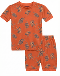 Wild Tiger Bamboo Boys Girls Infants Short Sleeve PJs