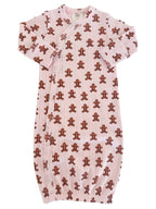 Blush Gingerbread / Organic Pointelle Gown