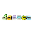 Alloy Alley Medium Diecast Pull-Back Metallic Truck