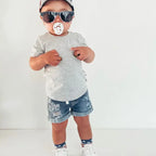 Little Bipsy Distressed Denim Short