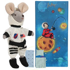 LEVLOVS Astronaut Mouse in A Box with the Bedding