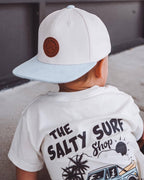 Salty Surf Shop graphic tee