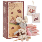 Levlovs Mouse Sophia in Stamp Holder Box with Bedding 