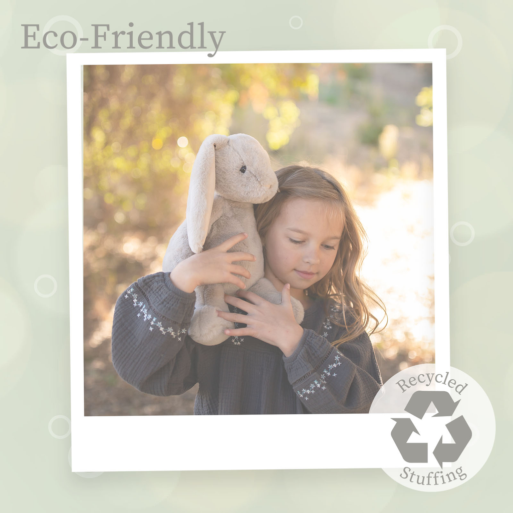 World's Softest Lushee 16 inch - Suede Mink Bunny Gray Plush