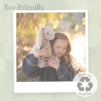 World's Softest Lushee 16 inch - Suede Mink Bunny Gray Plush