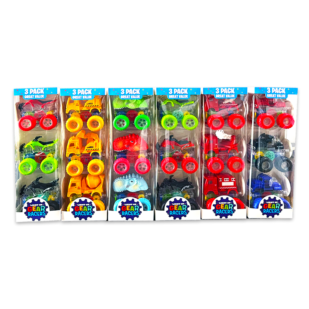 Toy Car Gear Racers Light Up Vehicle Assortment