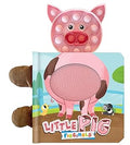 Fidgimals Little Pig Animal Farm Baby Book | Educational Children's Books, Sensory Board Book with Pop