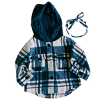 Navy Plaid Flannel - Infant
