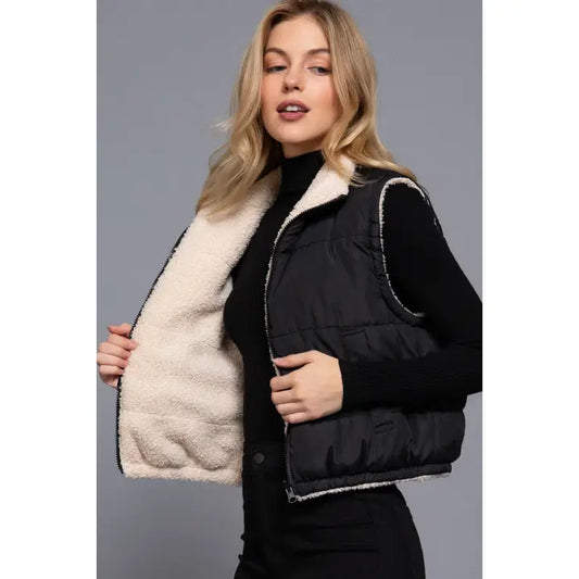 Reversible Fur Vest