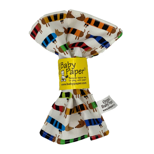 Organic Dachshund Crinkle Paper
