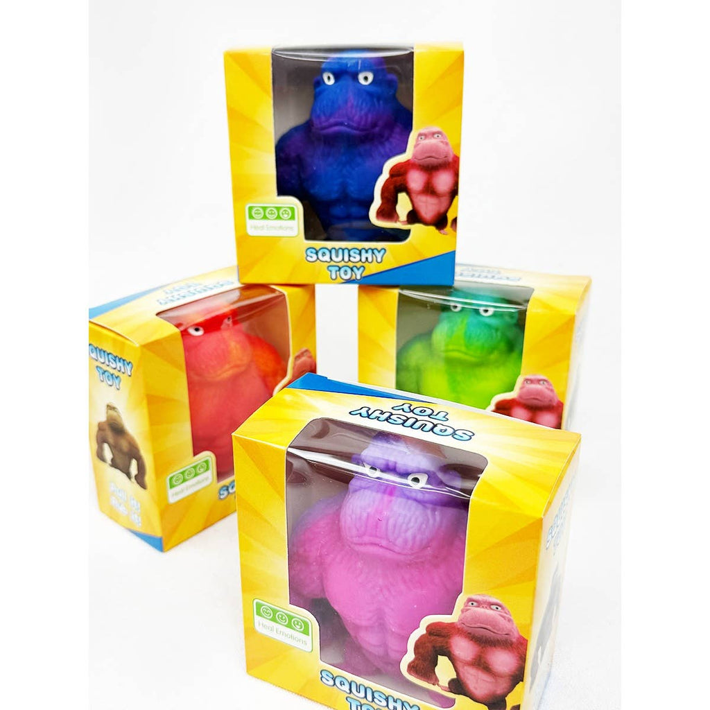 Stretchy Rubber Gorilla Squishy Toy