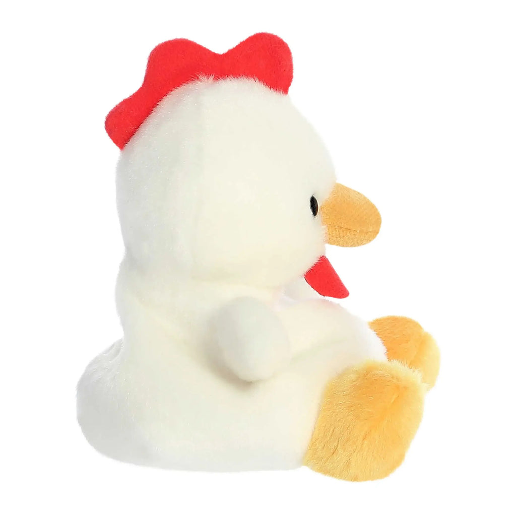 5" Plush Chicken Palm Pal Stuffed Animal