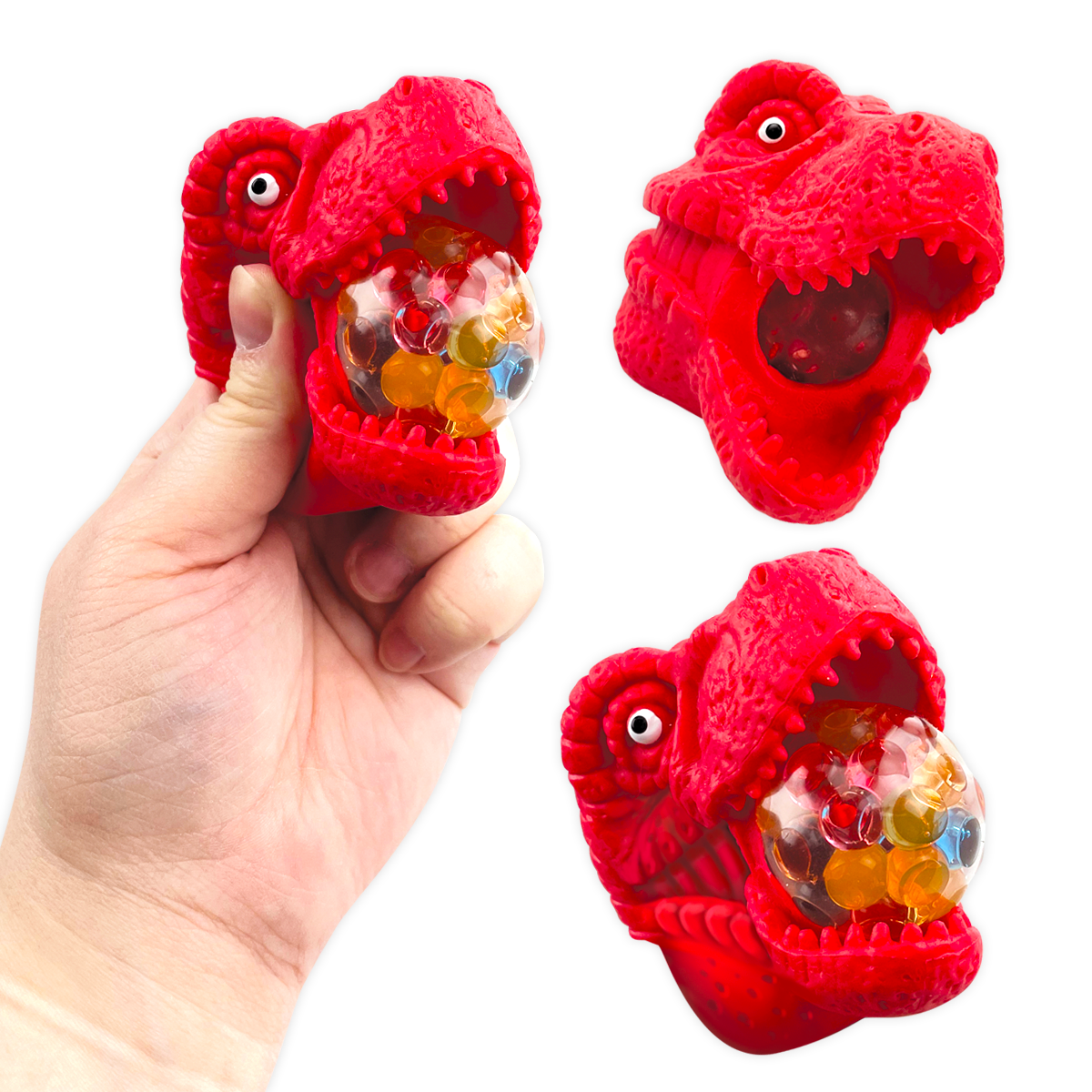 So Much Fun! Squishy Fidget Dino Poppers
