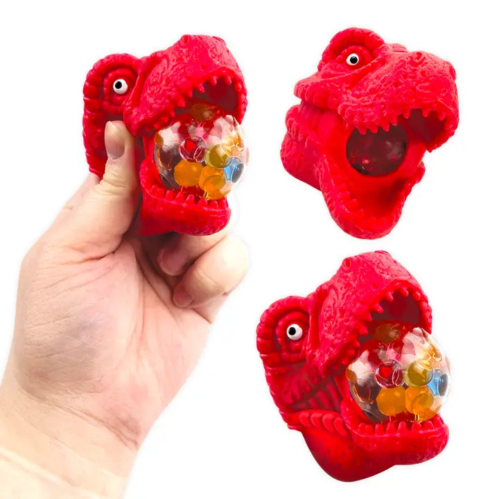 Squishy Fidget Dino Poppers