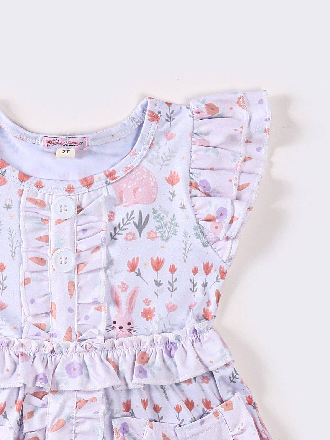 Carrot top Bunny Girls Dress Easter