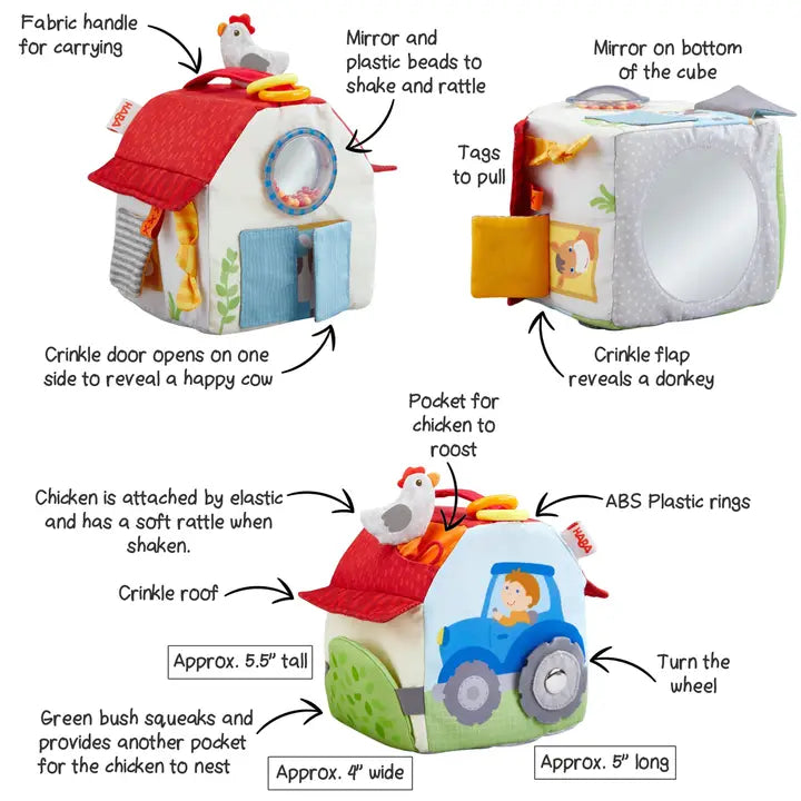 Farm Yard Play Cube