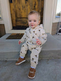 French Puppy Playsuit/ Crewneck & Joggers