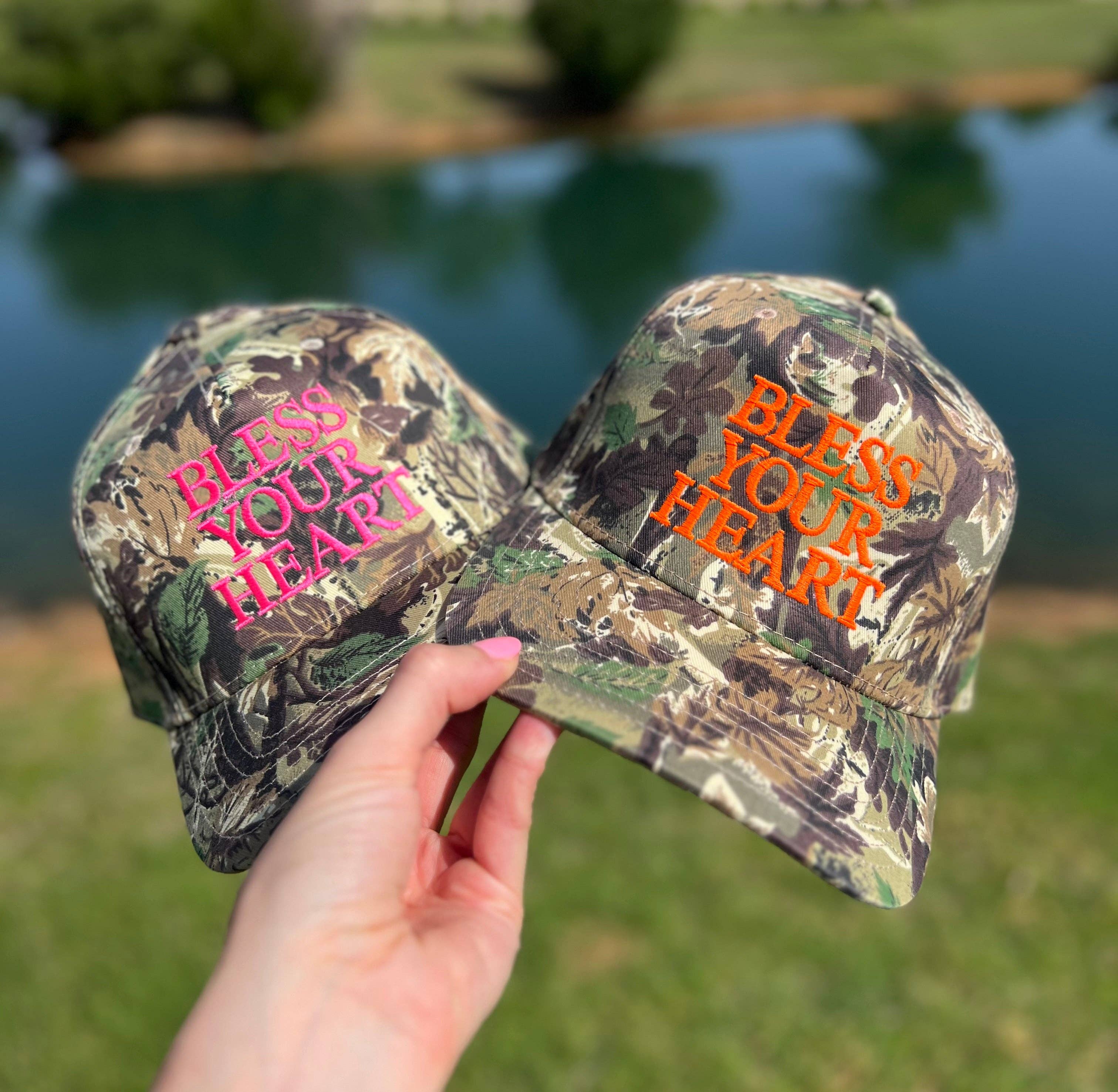 Bless Your Heart - Camo Hat