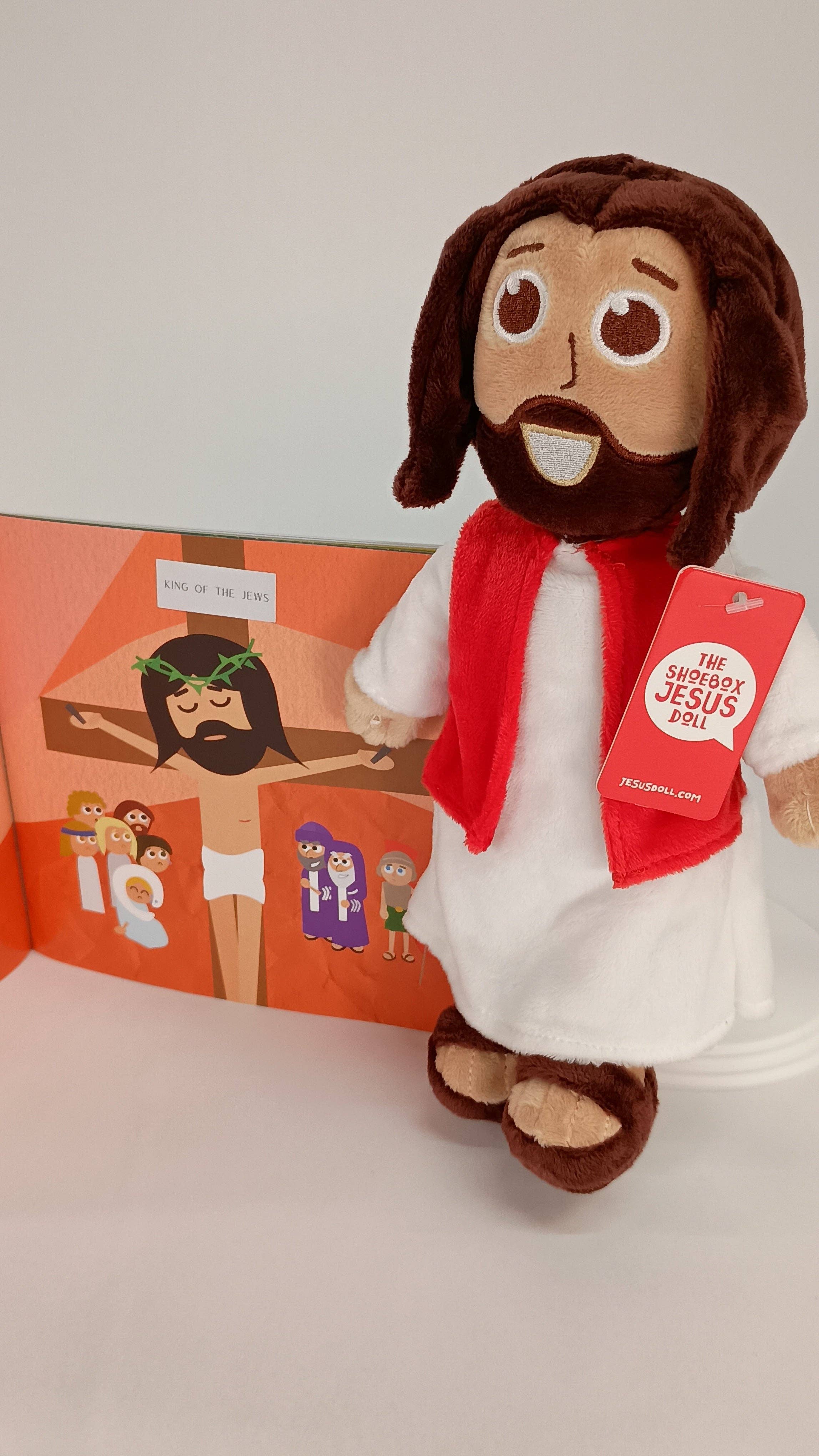 Jesus Doll & Book Bundle - Plush Doll + Story of Jesus Book