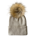 Baby's First Hat®, Sand Fur Pom
