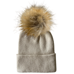 Baby's First Hat®, Sand Fur Pom