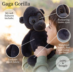 World's Softest 16-inch Gaga Gorilla Plush Toy for Kids