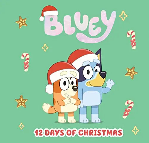 Bluey 12 Days of Christmas Book