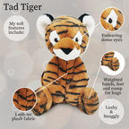 World's Softest Lushee 16 inch - Tad Tiger Plush Toy