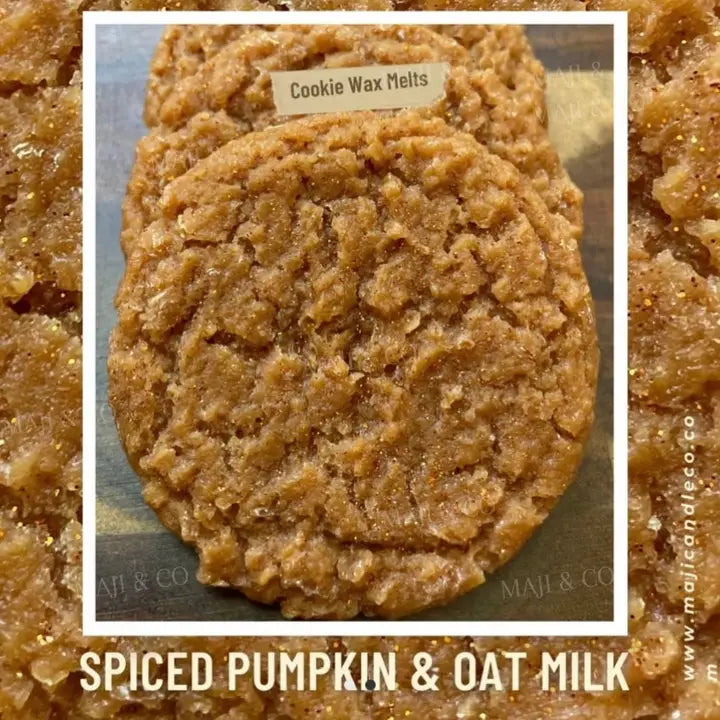 Spiced Pumpkin & Oat Milk Cookies Soy Wax Melts